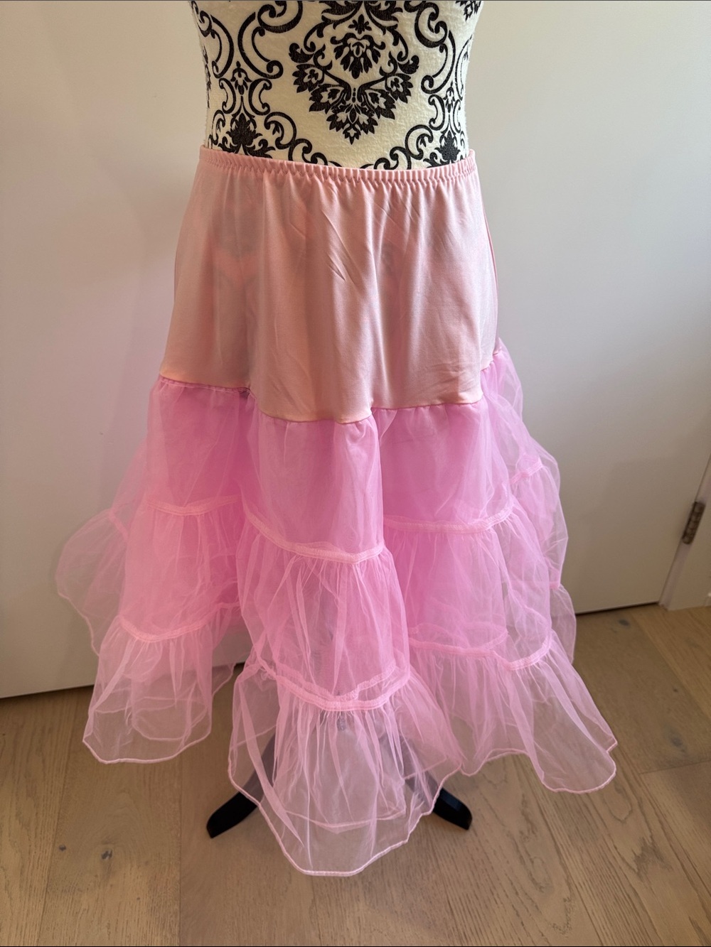 Pink Midi Crinoline